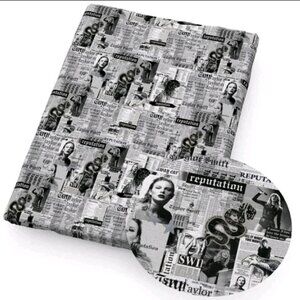 95% polyester 5% cotton Taylor Singer 1 meter 40x55" fabric